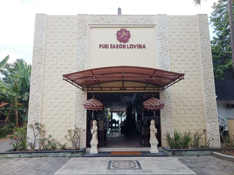 Puri Saron Hotel Baruna Beach Lovina Exteriér fotografie